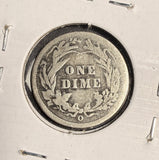 1896-O Baber Dime, Good+. (17312) Key Date