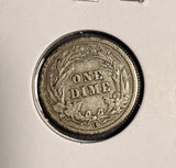 1902-O Baber Dime, Choice XF. (17316)