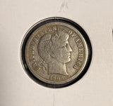1905-S Baber Dime, Circulated. (17324)