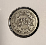 1913-S Baber Dime, Circulated. (17338)