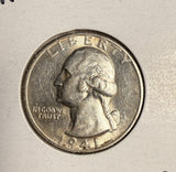 1941-D  Washington Quarter, MS60+ (17358)