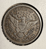 1892 Barber Quarter, XF. (17370)