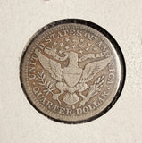 1914-S Barber Quarter, Circulated. (17384)