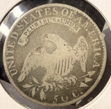 1818 Capped Bust Half Dollar, Nicely Circulated, (17416)