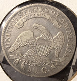 1832 Capped Bust Half Dollar, Nicely Circulated, (17450) O-103 R.1