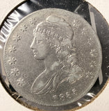 1835 Capped Bust Half Dollar, Nicely Circulated, (17460) O-108 R-3