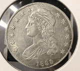 1835 Capped Bust Half Dollar, Nicely Circulated, (17462) O-106