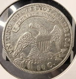 1835 Capped Bust Half Dollar, Nicely Circulated, (17462) O-106