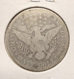 1895 Barber Half Dollar, Nicely Circulated. (17510)