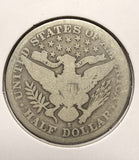 1901-S Barber Half Dollar, Nicely Circulated. (17526)