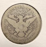 1905 Barber Half Dollar, Nicely Circulated. (17528)