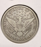 1906-D Barber Half Dollar, Nicely Circulated. (17536)