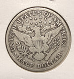 1912-D Barber Half Dollar, Nicely Circulated. (17554)
