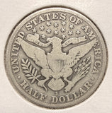 1914-S Barber Half Dollar, Nicely Circulated. (17564)