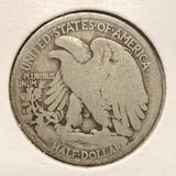 1917-D OBV Walking Liberty Half Dollar, Nicely Circulated (17570)