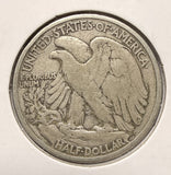 1917-D OBV Walking Liberty Half Dollar, Nicely Circulated (17572)