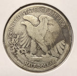 1919-S Walking Liberty Half Dollar, Nicely Circulated  (17580)