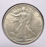 1936 Walking Liberty Half Dollar, MS60+  (17590)