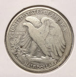 1938-D Walking Liberty Half Dollar, Nicely Circulated, (17592)