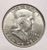 1952 Franklin Half Dollar, Choice Uncirculated. (17598)
