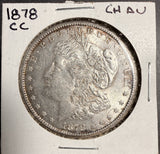 1878-CC Morgan Silver Dollar, Choice AU (17684)