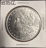 1878-CC Morgan Silver Dollar, Choice Uncirculated. (17686)