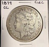 1879-CC Morgan Silver Dollar, Circulated. (17688)