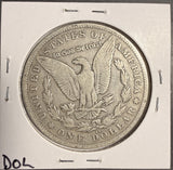 1890-CC Morgan Silver Dollar, Nicely Circulated, (17704) Key Date