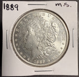 1889 Morgan Silver Dollar, Choice Uncirculated. (17712)