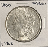 1900 Morgan Silver Dollar, Choice Uncirculated, (17762)