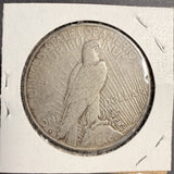 1934-S Peace Silver Dollar, Nicely Circulated, (17802) Key Date