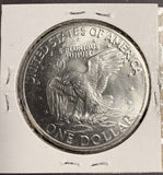 1971-S Eisenhower 40% Silver Dollar, Uncirculated, (17844)