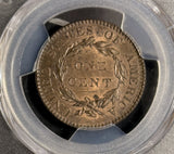 1819 Coronet Head Large Cent, Small Date, MS63BN PCGS GS (17973)
