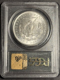 1878 7TF, REV '79 Morgan Silver Dollar, MS62 PCGS, OGH (17987)