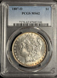 1887-O Morgan Silver Dollar, MS62 PCGS, (18026)