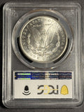 1890-S Morgan Silver Dollar,MS63 PCGS, (18034)