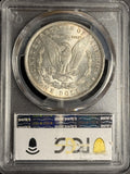 1892 Morgan Silver Dollar, AU58 PCGS, (18042)