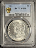 1903 Morgan Silver Dollar, MS66 PCGS,  (18088)