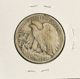 1918-D Walking Liberty Half Dollar, VG. (18183)
