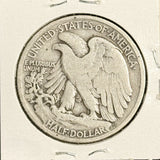 1921 Walking Liberty Half Dollar, VG+. (18187)