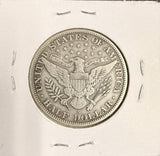1912-S Barber Half Dollar, VF. (18234)