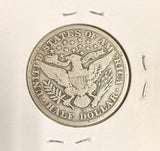 1912-S Barber Half Dollar, VG. (18236)