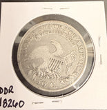 1810 Capped Bust Half Dollar, VG+. (18260)