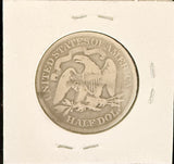 1876 Seated Liberty Half Dollar, Good. (18274)