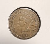 1884 Indian Head Cent, MS60+, (18350)