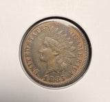 1885 Indian Head Cent, AU+, (18352)