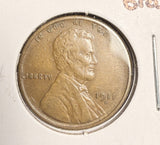 1911-S Lincoln Wheat Cent, AU BN. (18408)