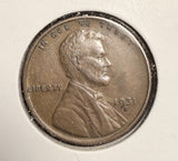 1931-S Lincoln Wheat Cent, AU Brown (18490)