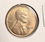 1934-D Lincoln Wheat Cent, MS+ Red (18510)