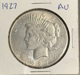1927 Peace Dollar, Nice AU+ (18533)